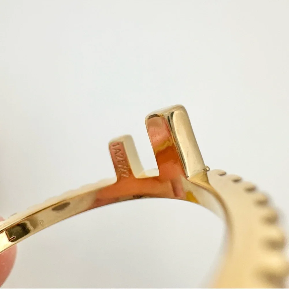 FENDI set of two stacking rings NEW - Picture 3 of 4